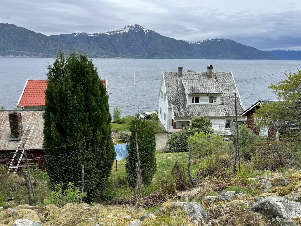 VETLESAND: Det er fortsatt noe bringebærproduksjon på Vetlesand.