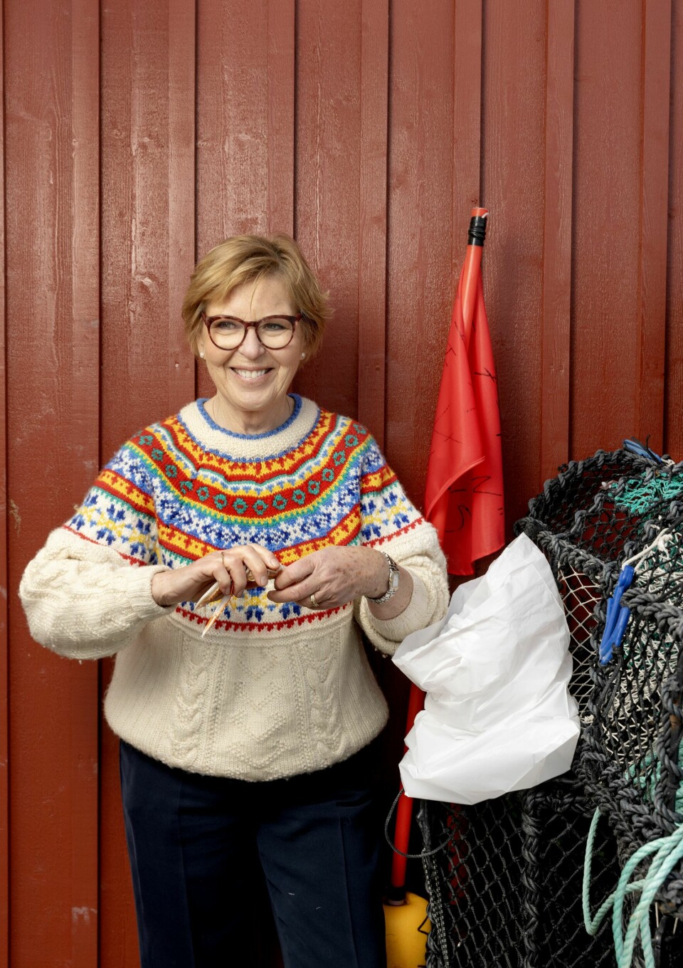 VÅT DELIKATESSE: Andersen forteller at hun aldri har spist snegler, og kommer heller aldri til å gjøre det.
