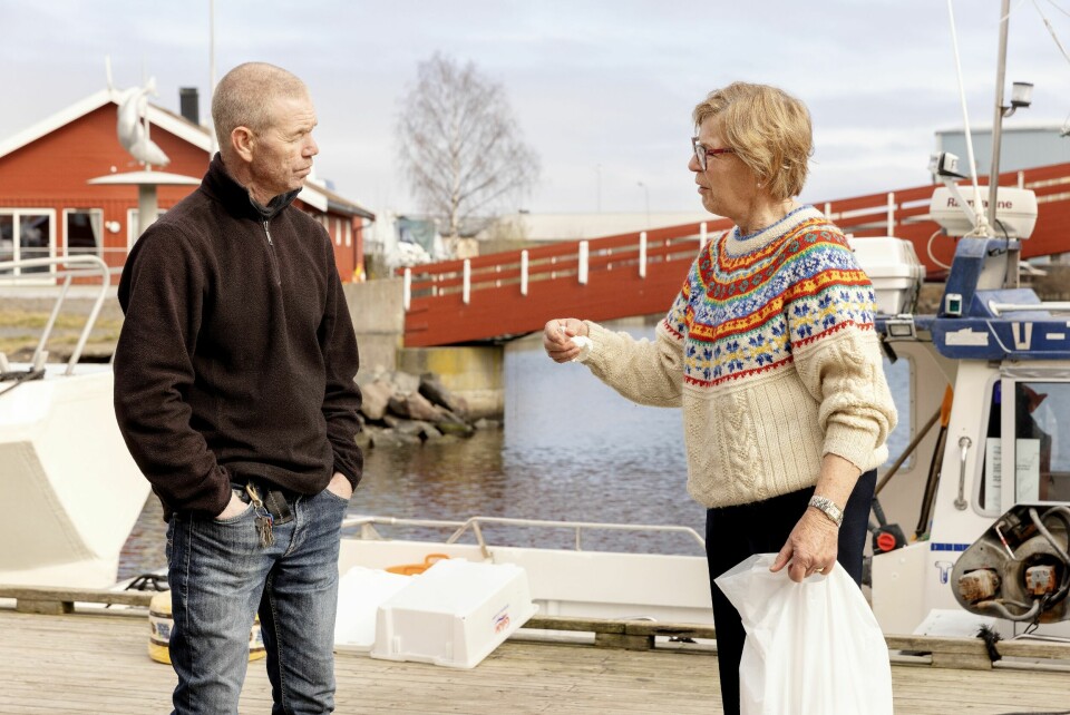 HOLMESTRAND: I fjor flyttet Wenche Andersen fra Bærum til Holmestrand – som innebærer både noen utfordringer og fordeler. Utfordringen er vesentlig lenger reisetid til jobb, en av fordelene er at hun kan stikke ned på brygga til fiskeren Kjetil og kjøpe råferske delikatesser fra havet. Som delikate sjøkreps.