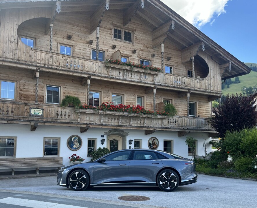 Lager selv: 80 prosent av delene til Air har Lucid produsert selv. Her finnes ikke en eneste chip fra Kina, ifølge selskapet selv.