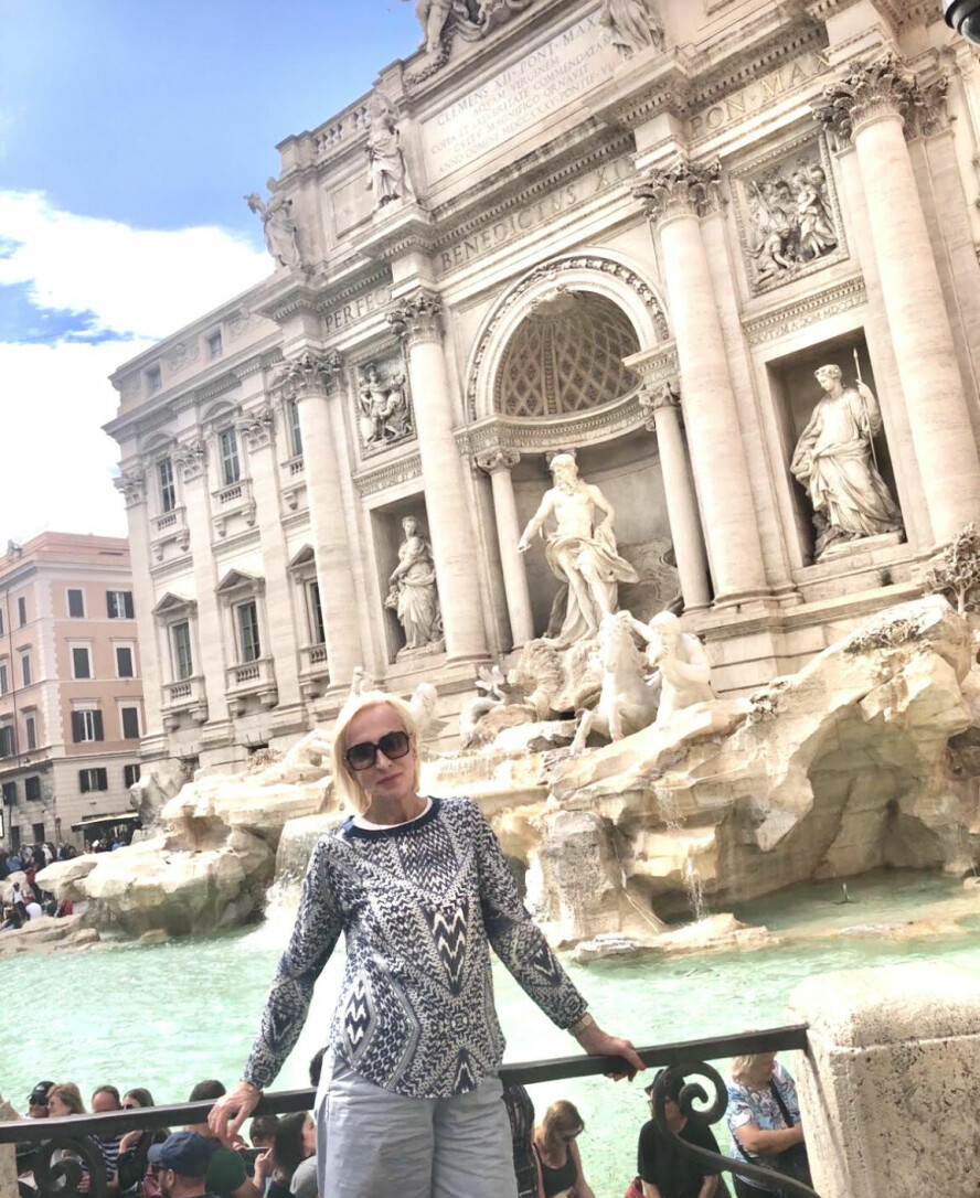 ELSKER ROMA: Karen-Marie har Roma som sin favorittby i Europa. Hun har besøkt den italienske hovedstaden mange ganger – og vender alltid tilbake.