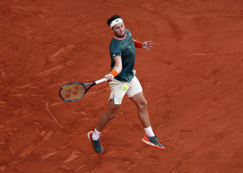 OL-DEBUT: Casper Ruud valgte å stå over OL i Tokyo for tre år siden. Nå er tennisspilleren klar for sitt aller første OL i Paris.