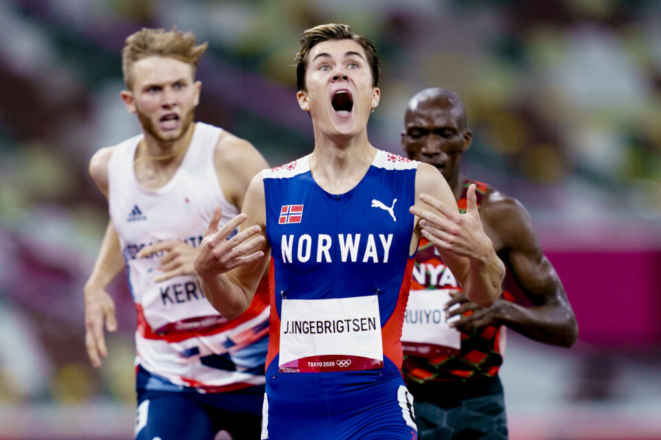 GULL-GROSSIST: I juni tok Jakob Ingebrigtsen EM-gull i Roma både på 5000 meter og 1500 meter, og viste at han er i rute til å forsvare OL-gullet på 1500 meter i Paris.
