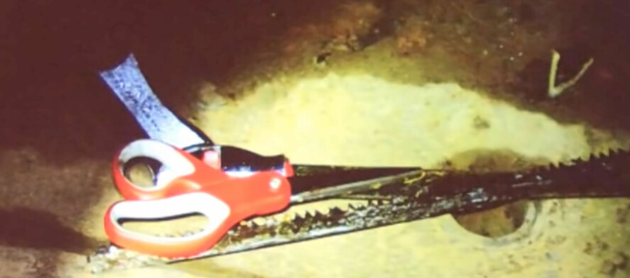 VERKTØY: I huset fant politiet flere redskaper og verktøy som Chandler hadde brukt under den makabre parteringen.