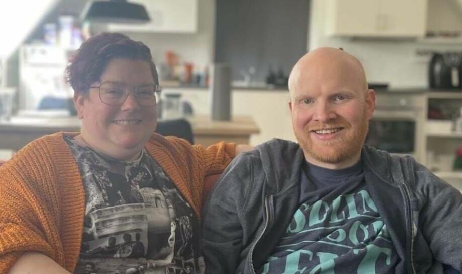 ÅPENT FORHOLD: Mette Johannesen og Jakob Tranegaard Nielsen lever i et åpent forhold.