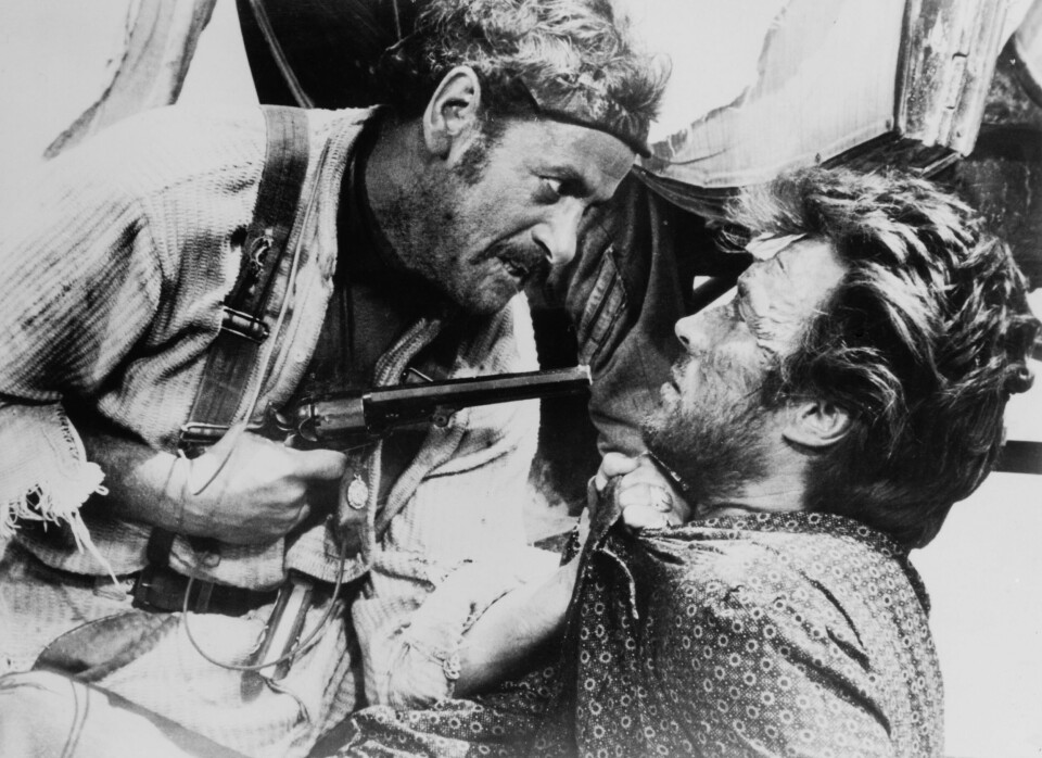 KALD FISK: Når man har overlevd krasjlanding i havet og kamp for liv og død i brenninger, blir møter med skurker i filmer som «The Good, The Bad and the Ugly» for mild uro å regne.