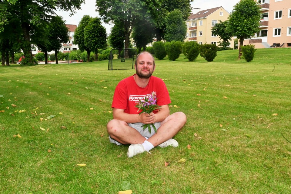 FESTGLAD: Mímir sier at han alltid har likt å feste – og det gjør han fortsatt.