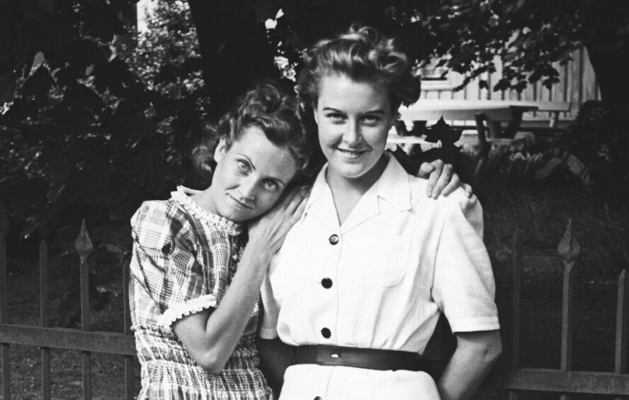 SØSTRENE HAMSUN: Ellinors utfordringer var en endeløs bekymring for hele familien. Alle forsøkte å hjelpe, også lillesøster Cecilia (til venstre) som flyttet til Danmark.