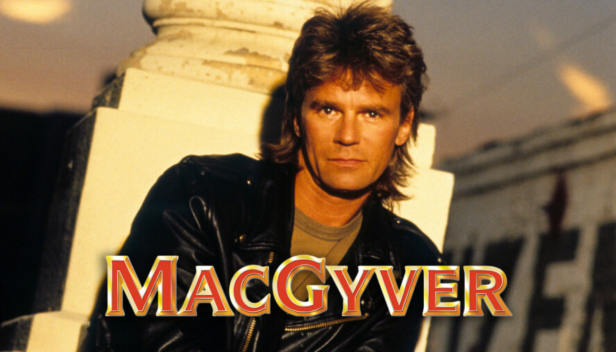 Tøff: Du skal lete lenge for å finne en barskere fyr enn MacGyver.