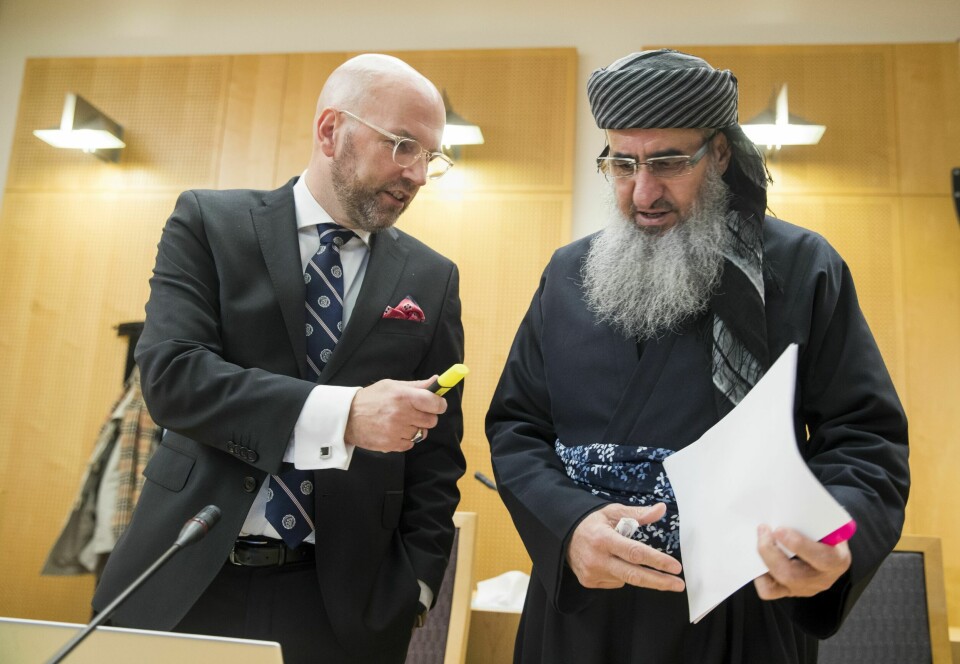 FORSVARER: Brynjar fikk oppmerksomhet da det i 2002 ble kjent at han forsvarte den terrorsiktede mulla Krekar.