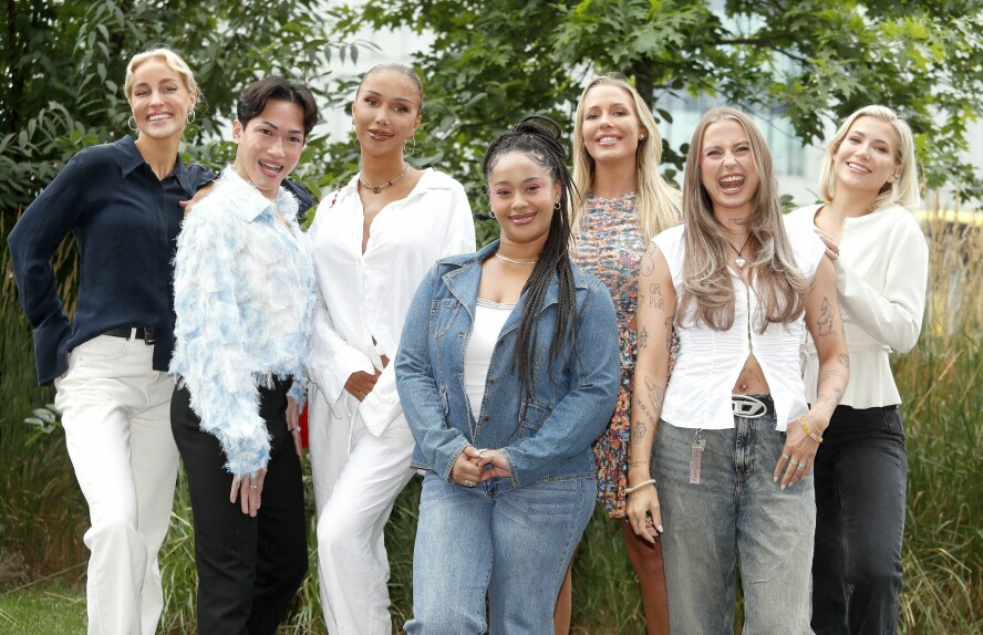 BLOGGERNE: Årets profiler i «Bloggerne»: Øyunn Krogh, Tim Kristian Moen, Caroline Nitter, Amalie Olsen, Aurora Gude, Fetisha Williams og Hedvig Glestad.