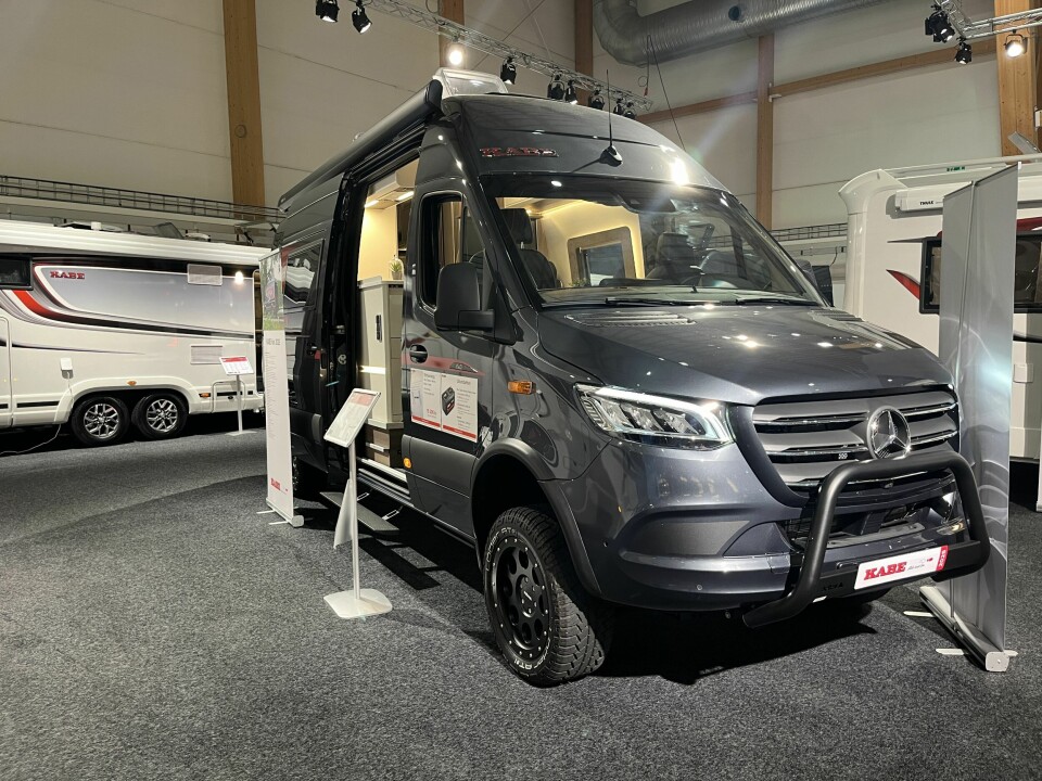 HEFTIG BYBOBIL: Kabe Van med firehjulstrekk og offroad-pakke