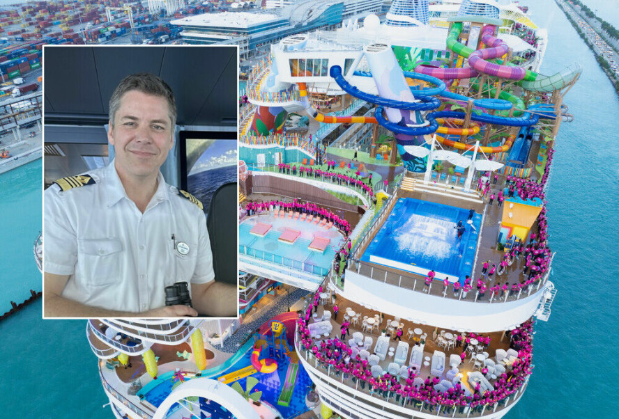 Norske Henrik er kaptein på verdens største cruiseskip