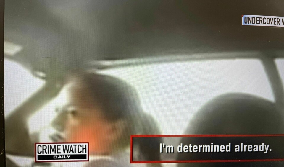 FORSEGLET SIN SKJEBNE: Her inngikk Dalia Dippolito avtalen om leiedrapet på ektemannen Michael. Hun visste ikke at leiemorderen egentlig var en undercoveragent med skjult kamera.