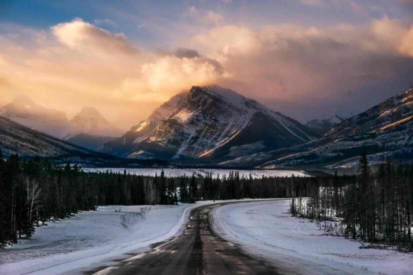 Gripende: Et av naturbildene Tom Anderson har lagt ut i sosiale medier. Motivet kan minne om den norske fjellheimen, men er fra Alberta i Canada.