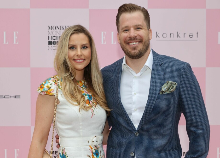 KJETIL OG BENEDICTE: Kjetil Jansrud og kona Benedicte Isabel Mortensen.