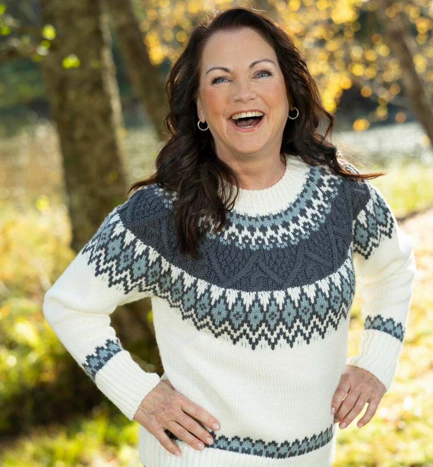 KONTRASTER: I oppveksten var Hilde Lyrån svært preget av sjenanse, men etter hvert som hun ble eldre, kom selvtilliten.