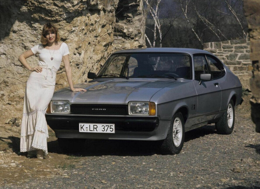 ANDRE GENERASJON: I 1974 ble første generasjon Capri avløst av nummer to.
