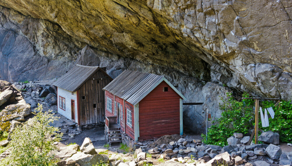 <b>Populære </b>Husene under Helleren er et svært populært turistmål, forteller Dalane Folkemuseum.