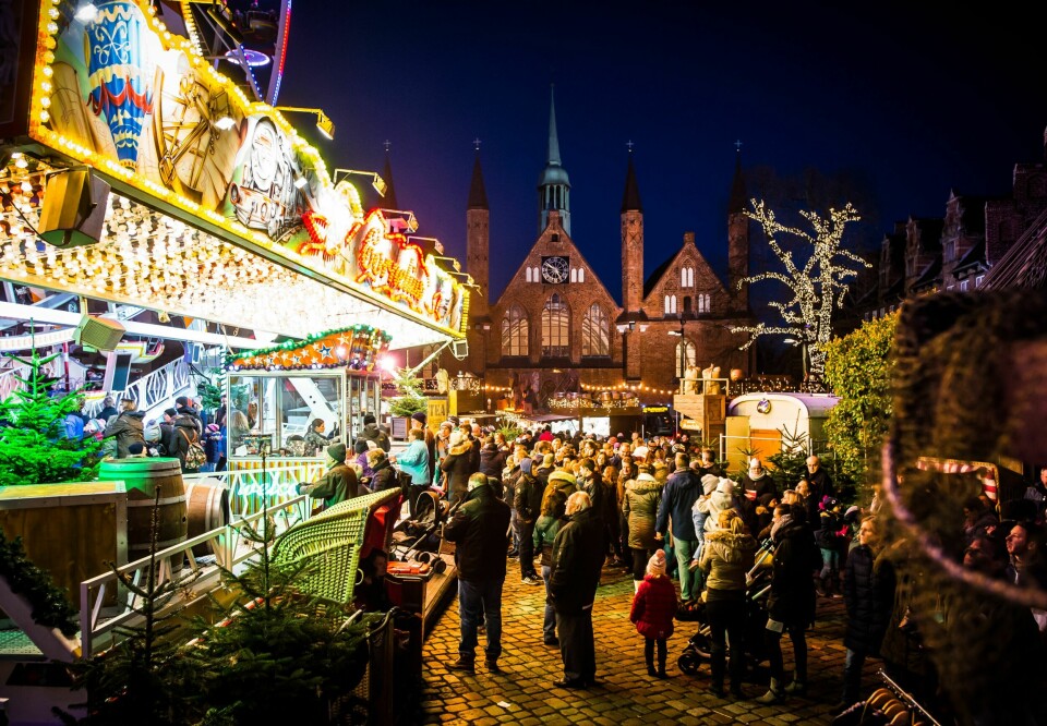 LüBECK: Julemarkedet i hansabyen Lübeck er trolig blant Tysklands mest kjente.