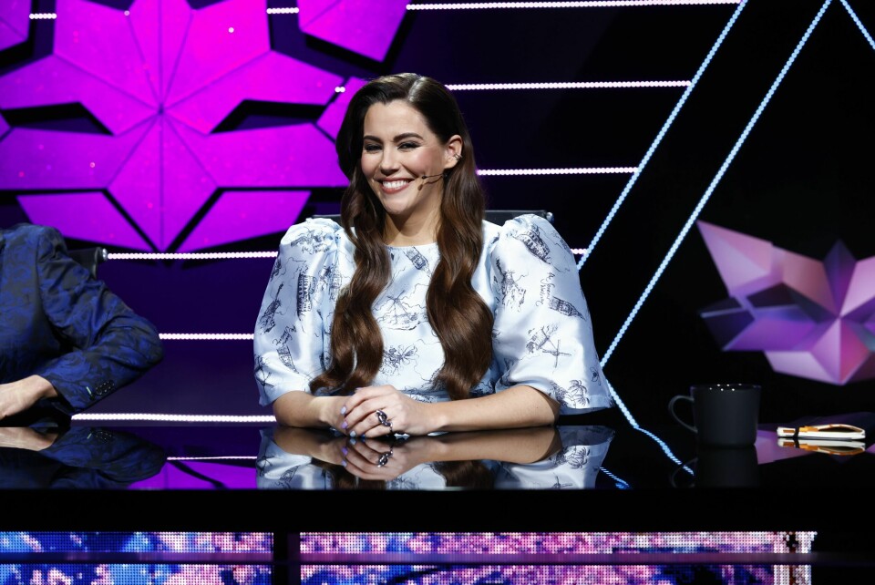 MARION RAVN: Bare to måneder før sendestart i fjor, ble Marion mamma for første gang.