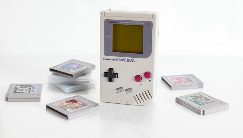 GAME BOY: Denne maskinen sto øverst på mange ønskelister på 1990-tallet.