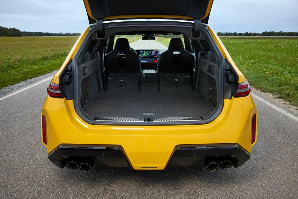 PLASS: 500 liters bagasjerom, som øker til 1630 liter dersom baksetene felles ned