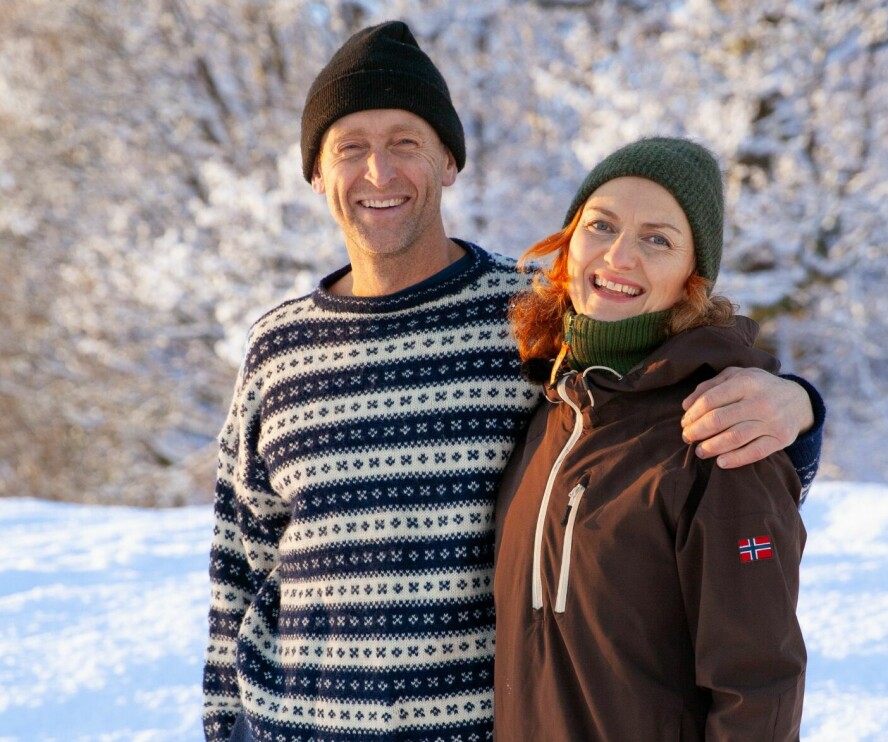 ANGRER IKKE: – Vi er glad vi tok sats og våget, sier Ida og Sverre. Nå skal de nyte høytiden med lave skuldre.