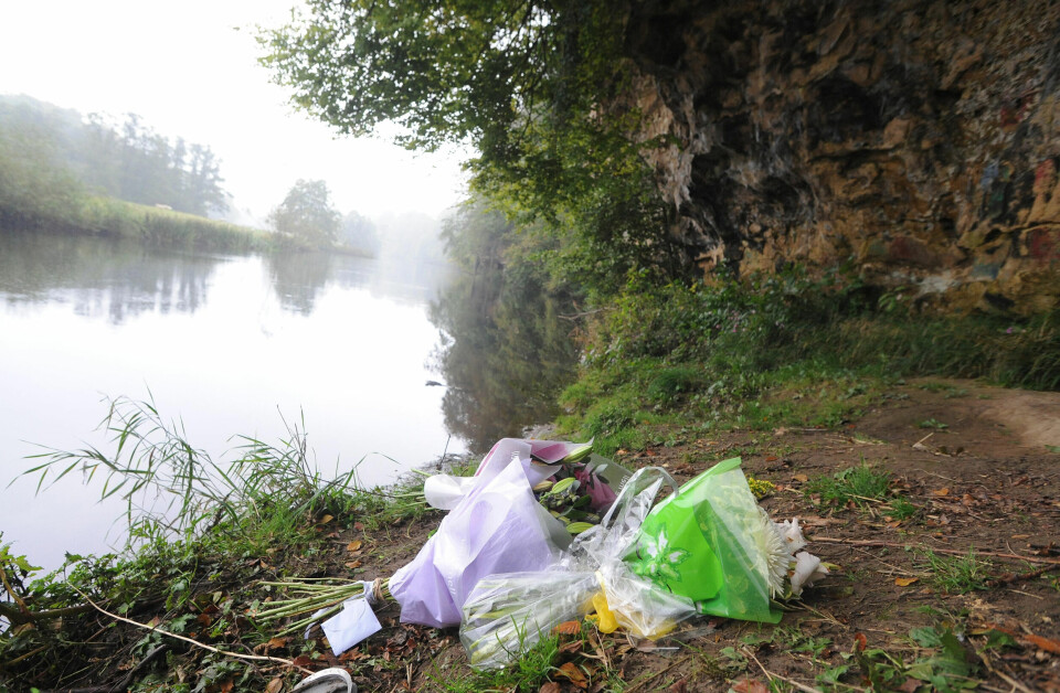 KJØRTE I DØDEN: Her endte eieren av Segway-fabrikken Jimi Heselden etter at han kjørte av veien med ståhjulingen han selv hadde produsert.