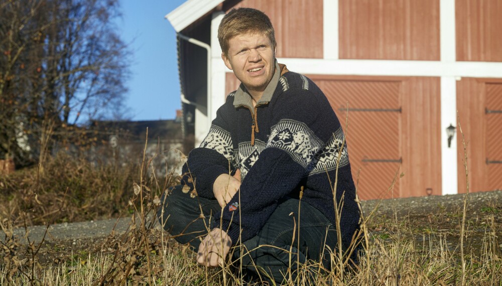 <b>Odelsgutt: </b>Jeg har har alltid visst at jeg skal bli bonde her på gården, sier Ole.