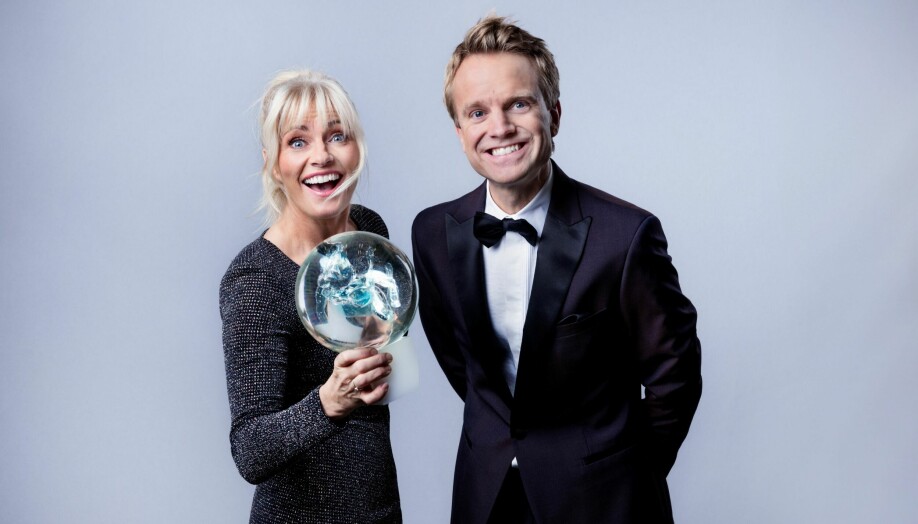 NY DUO: NRK har valgt Mia Hundvin og Erik Solbakken til å lede det store idrettsshowet fra Trondheim Spektrum.