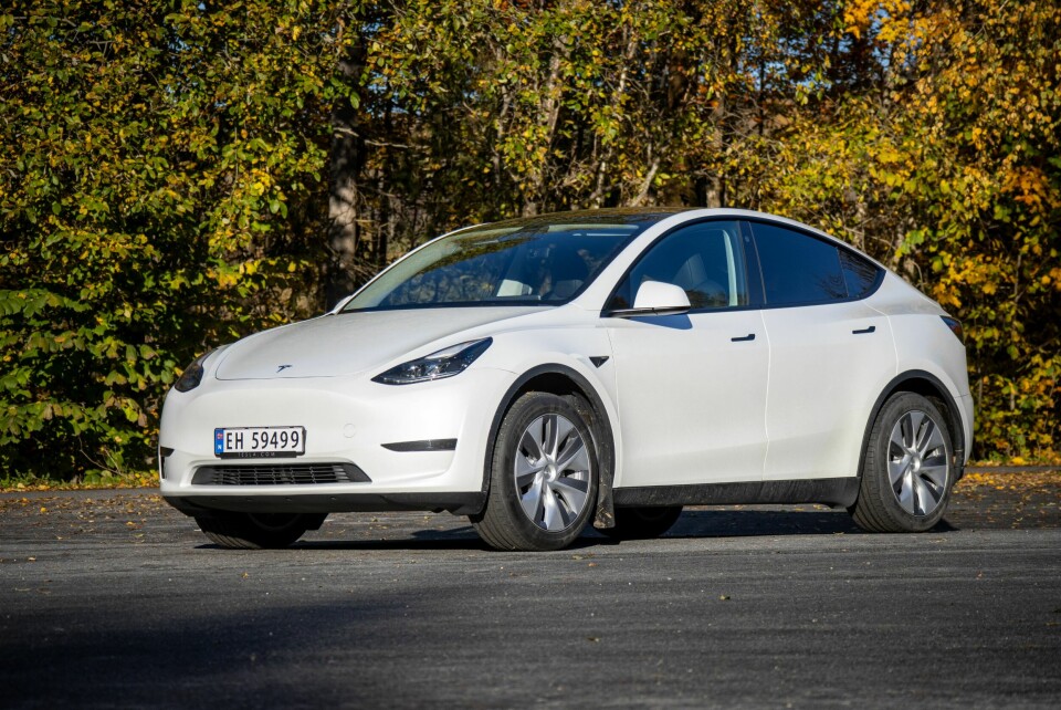SPORTSLIG: Model Y er overdrevent sportslig til å være familiebil.