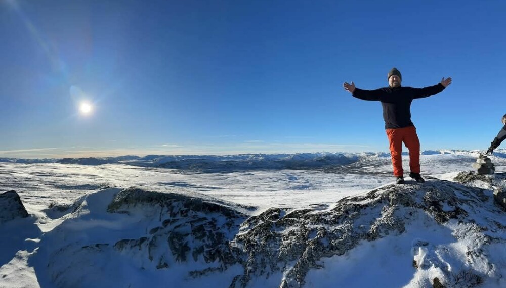 GLAD: Øyvind har funnet mye glede i livet uten alkohol.