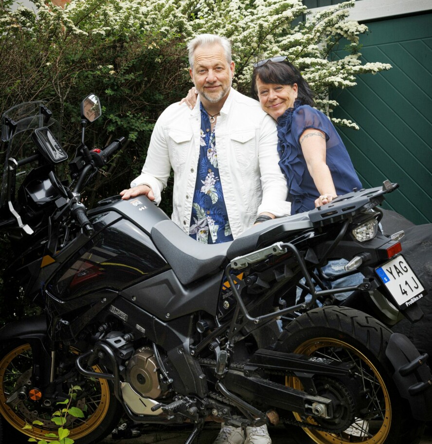 FORSKJELLIGE: Anika er fortsatt den oppfinnsomme jenta med MC-lappen som den litt roligere romantikeren Lars aldri glemte. Nå kjører de sammen videre i livet.