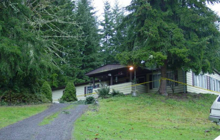 ÅSTEDET: Dette huset utenfor Seattle ble åsted for en grufull handling.