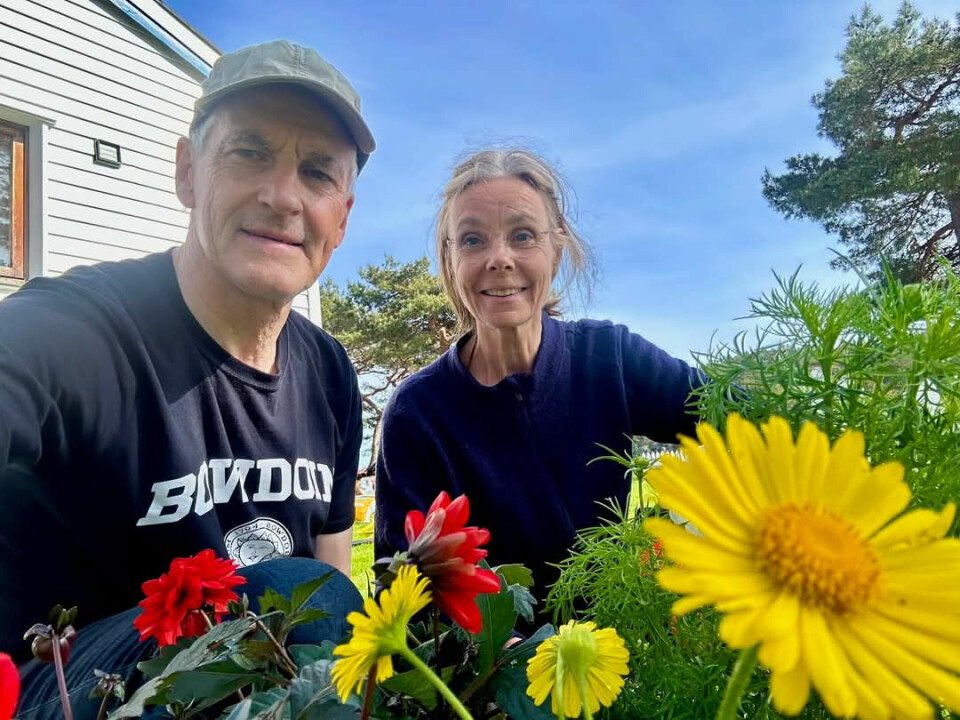 BLOMSTRENDE KJÆRLIGHET: Jonas og Marit har vært gift i 37 år. Hos kona henter han styrke og støtte.