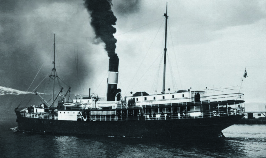 DS «RICHARD WITH»: Hurtigruteskipet som ble senket utenfor Finnmarkskysten den 13. september 1941.