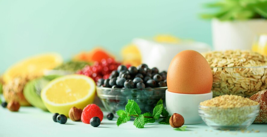 HOLDER DEG METT: Egg er blant proteinkildene som kan holde deg mett lenge.