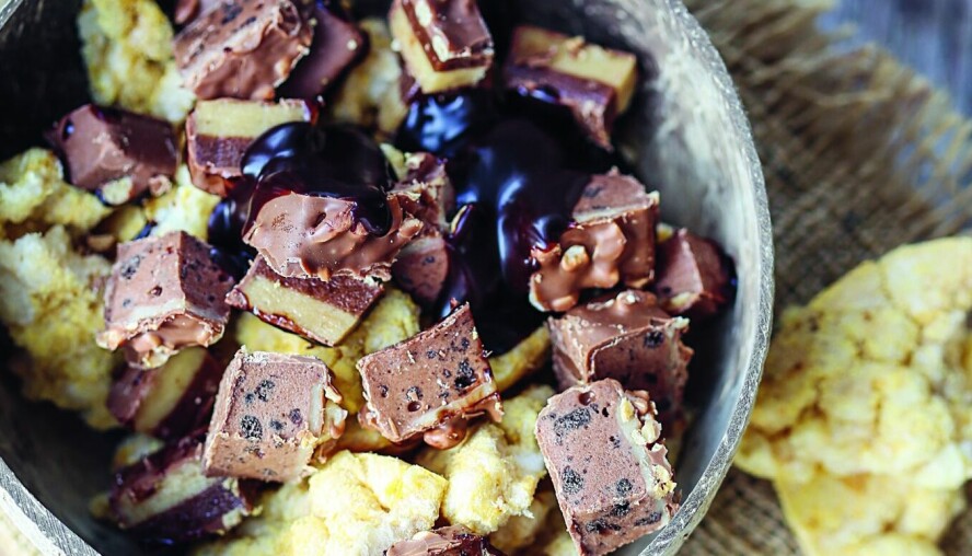 MELLOM-MÅLTID: Smash-snack kan stille søtsuget.