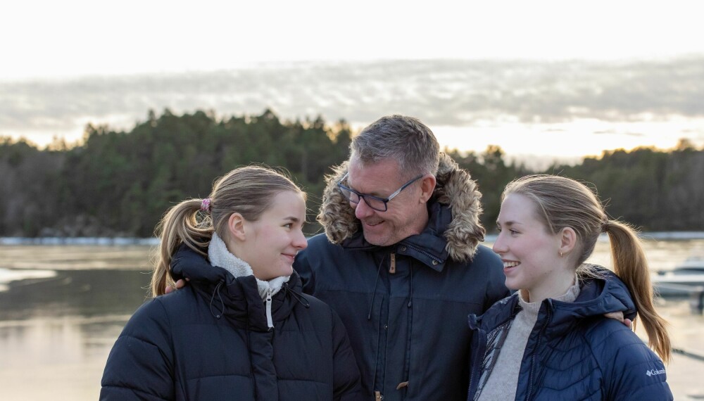 <b>SAMHOLD:</b> Kjetil Johnsen har et tett og nært forhold til sine døtre. Sammen deler de sorgen over en kjær storesøster og datter. Men noen av de fineste minnene de deler er fra den siste tiden Maren levde.