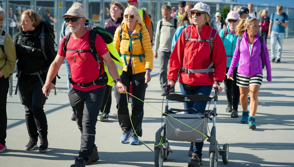 <b>BEGEISTRET: </b> Sissel er begeistret over samholdet i gruppa. Her finnes det ikke problemer, bare utfordringer, sier hun.