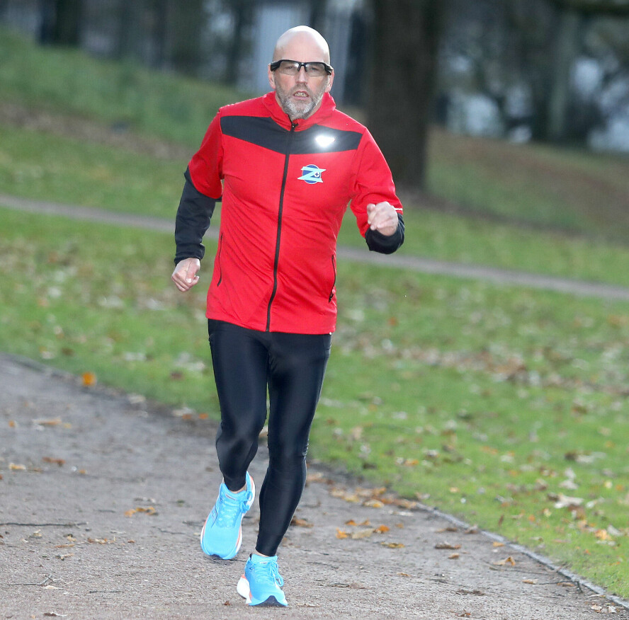 FOR DATTEREN: Brynjar har en ni år gammel datter. Hun er en viktig motivasjonsfaktor for å holde seg i form.
