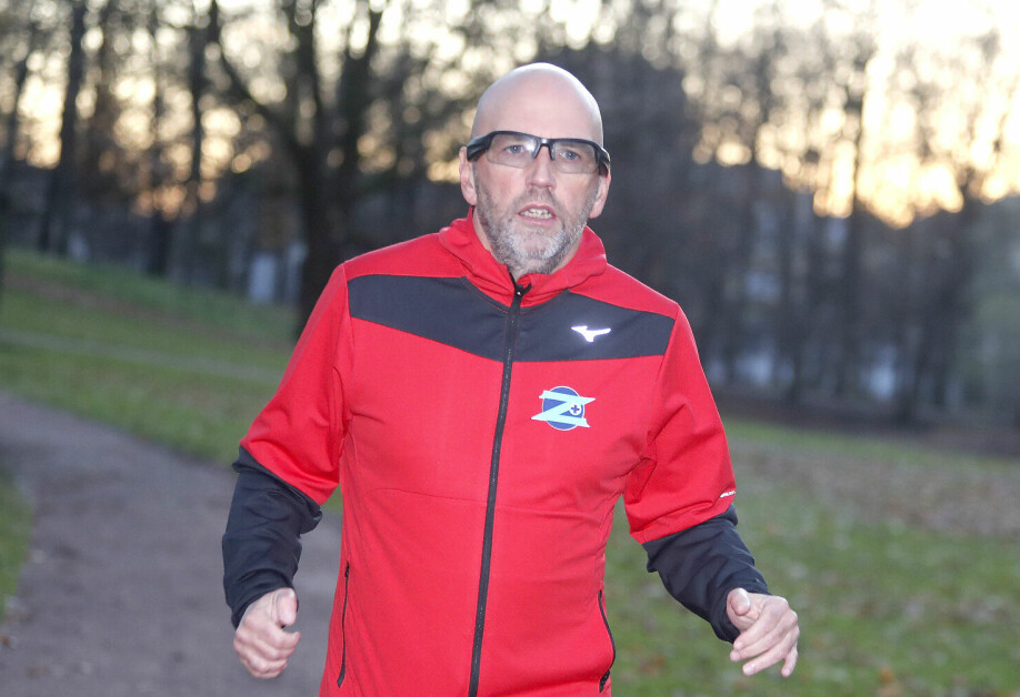 RASER NED I VEKT: Brynjar har gått ned i vekt de siste årene, både på grunn av løpingen og «Farmen kjendis».