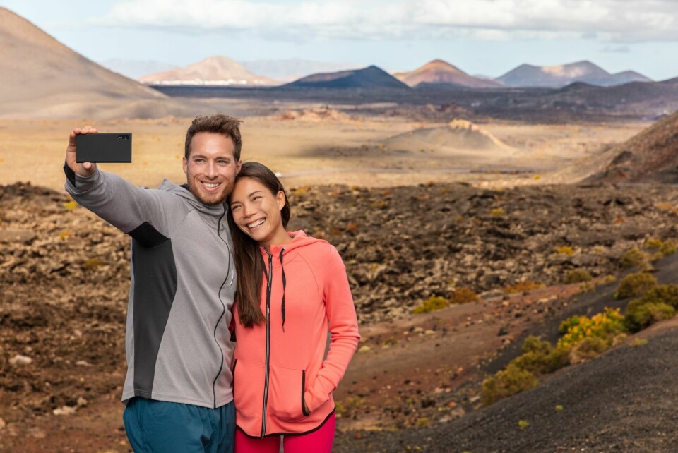 VULKANSK: Det er «bare» 300 år siden nasjonalparken Timanfaya ble spydd ut av vulkanen i hjertet av øya.