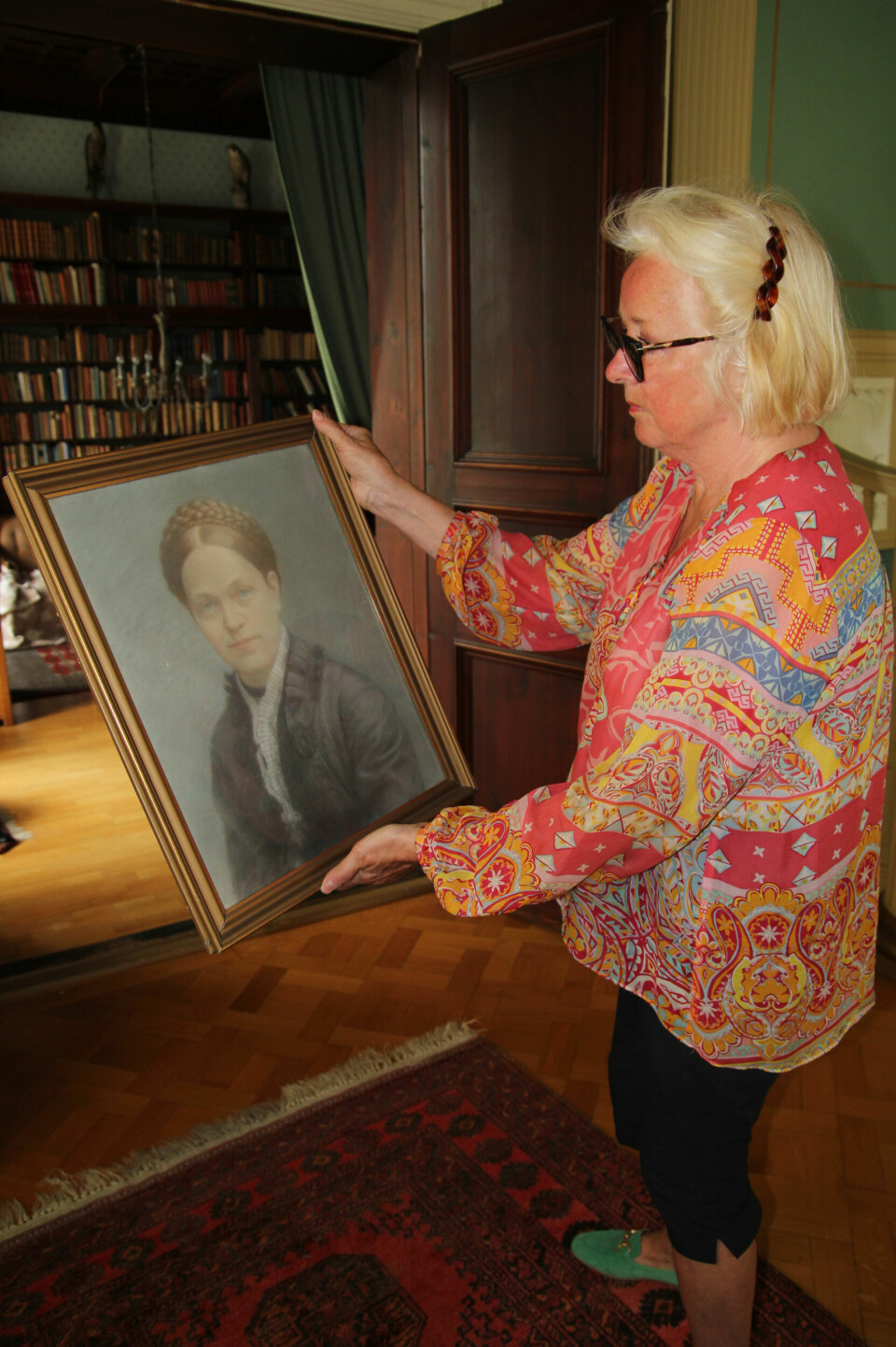 ANTI VÅPEN: Lise Thorsø Mohr er helt enig med pasifisten Dikka Møller. – Dersom jeg var mann, ville jeg vært militærnekter.