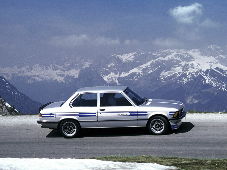 ORIGINALEN: BMW Alpina B6 2,8 hadde 200 hestekrefter og gjorde 0-100 km/t på 7,2 sekunder. Toppfart: 220 km/t. Heftige tall i 1980 da spesialmodellen ble introdusert.