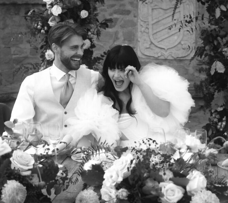 DRØMMEBRYLLUP: – Jeg er ikke så opptatt av å være gift, men jeg synes det er noe veldig vakkert i å velge hverandre foran alle du er glad i, sier Ulrikke.