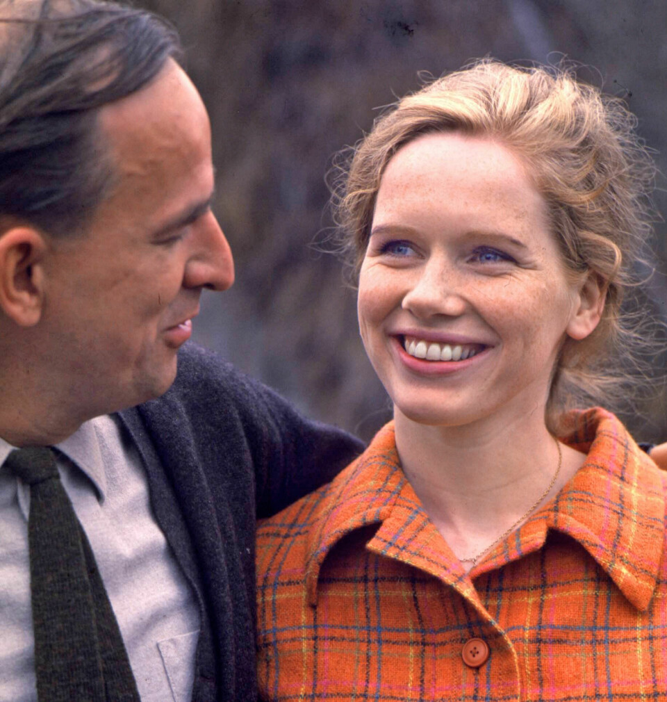 LIVSFILOSOFI: – Jeg har vært heldig med kjærligheten og sluppet å kjempe for den, forteller Liv. Her er hun sammen med sin tidligere ektemann, regissøren Ingmar Bergman (1918–2007).