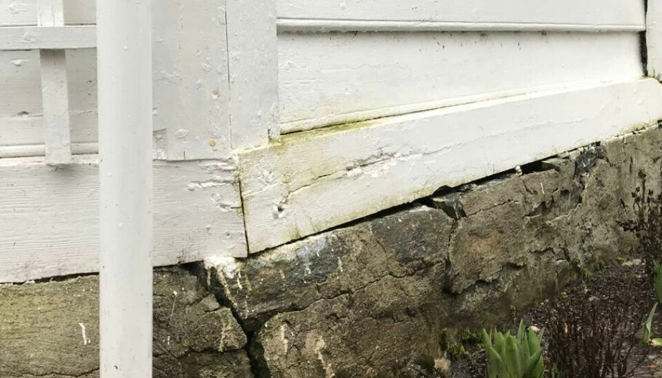 MÅ SKIFTES: Ingenting varer evig, ei heller en god drenering eller en solid grunnmur.