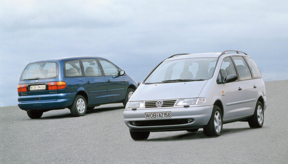 MPV: VW Sharan var et samarbeid med Ford som samtidig lanserte sin Galaxy.